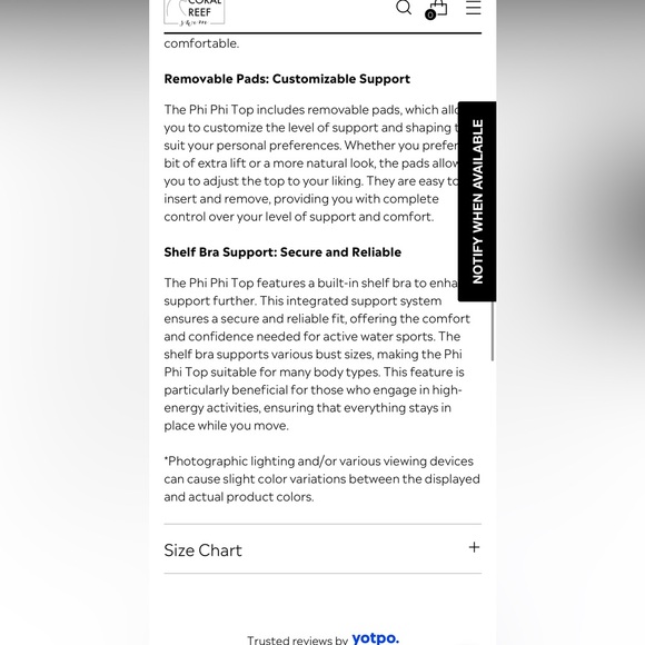 Coco Reef bikini top NWT - Picture 14 of 14